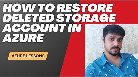 How to restore deleted storage account in Azure | Recover deleted storage account Azure