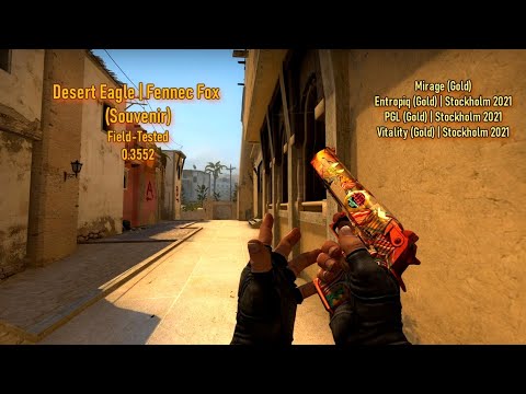CS:GO - Souvenir Desert Eagle | Fennec Fox 0.3552 (Field-Tested ...