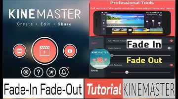 KineMaster ! How To Add  Fade in and Fade Out Transition in Audio or Video Project in Kine Master
