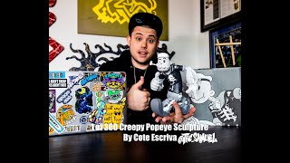 Creepy Popeye by Cote Escriva | Limited Edition Mono Sculpture