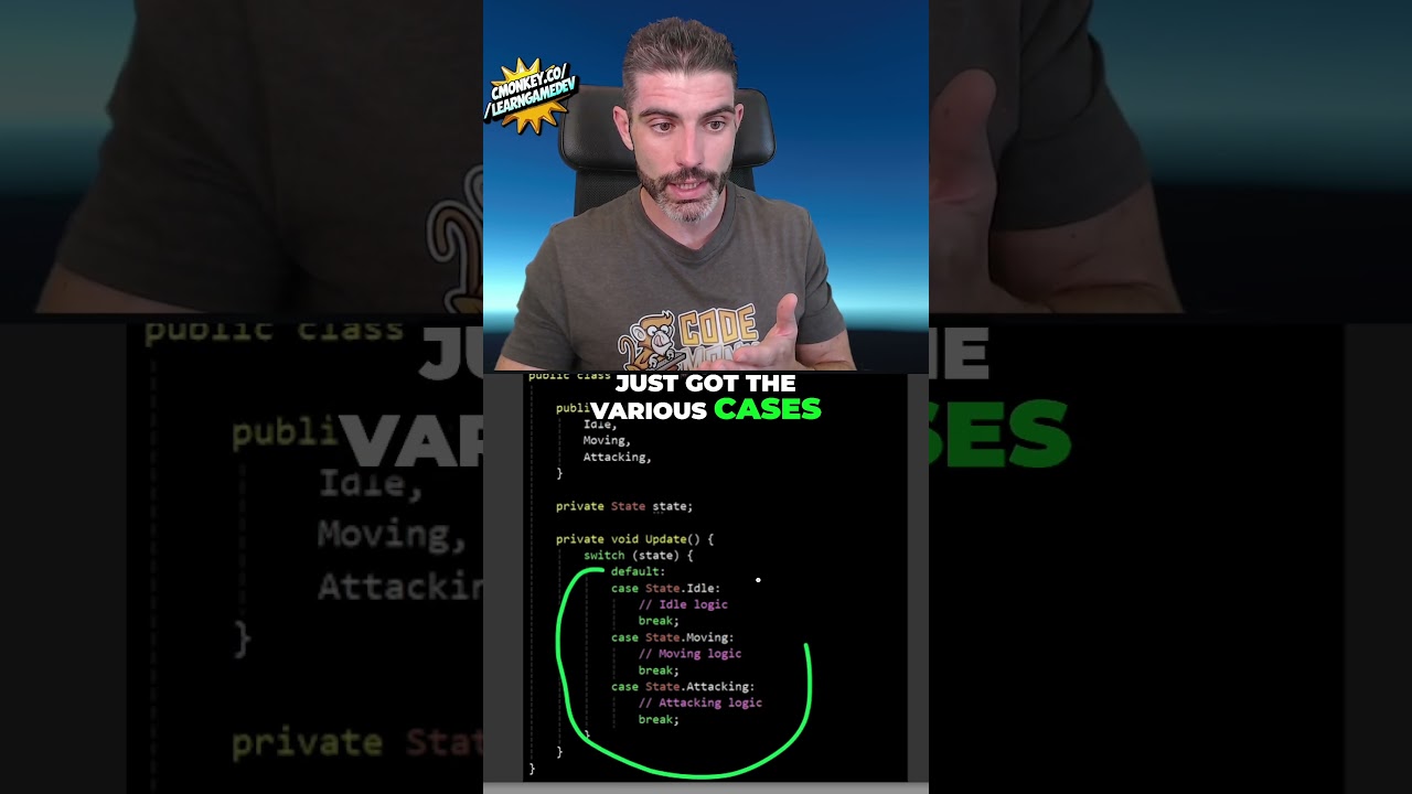 State Machines EXPLAINED in 60 SECONDS! 
