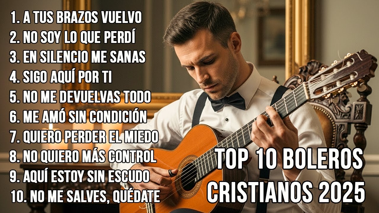 Top 10 Boleros Cristianos 2025 – Canciones Para Sanar Sin Fingir