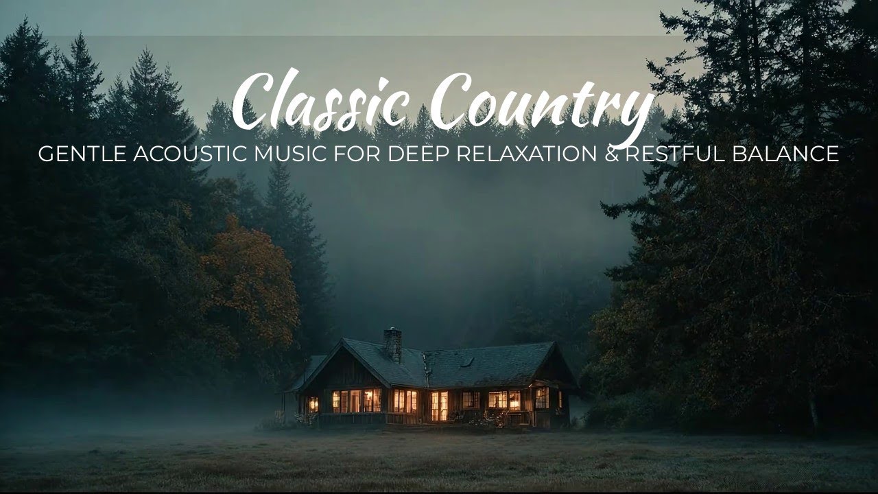 Classic Country | Gentle Acoustic Music for Deep Relaxation & Restful Balance