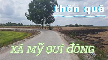 Khám Phá Con Đường Từ Xã Mỹ Quý Tây Đến Xã Mỹ Quý Đông Cầu Đường Xuồng Huyện Đức Huệ Long An