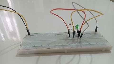 LDR İle Karanlıkta Yanan LED Devresi