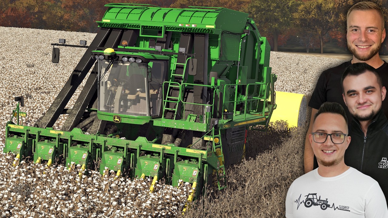 Zbieramy Bawełnę nowym kombajnem! 
