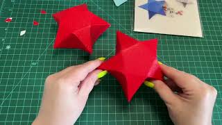 Quick tutorial for the Dollar Tree star gift box