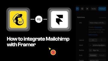 How to integrate mailchimp with framer - Framer Tutorial