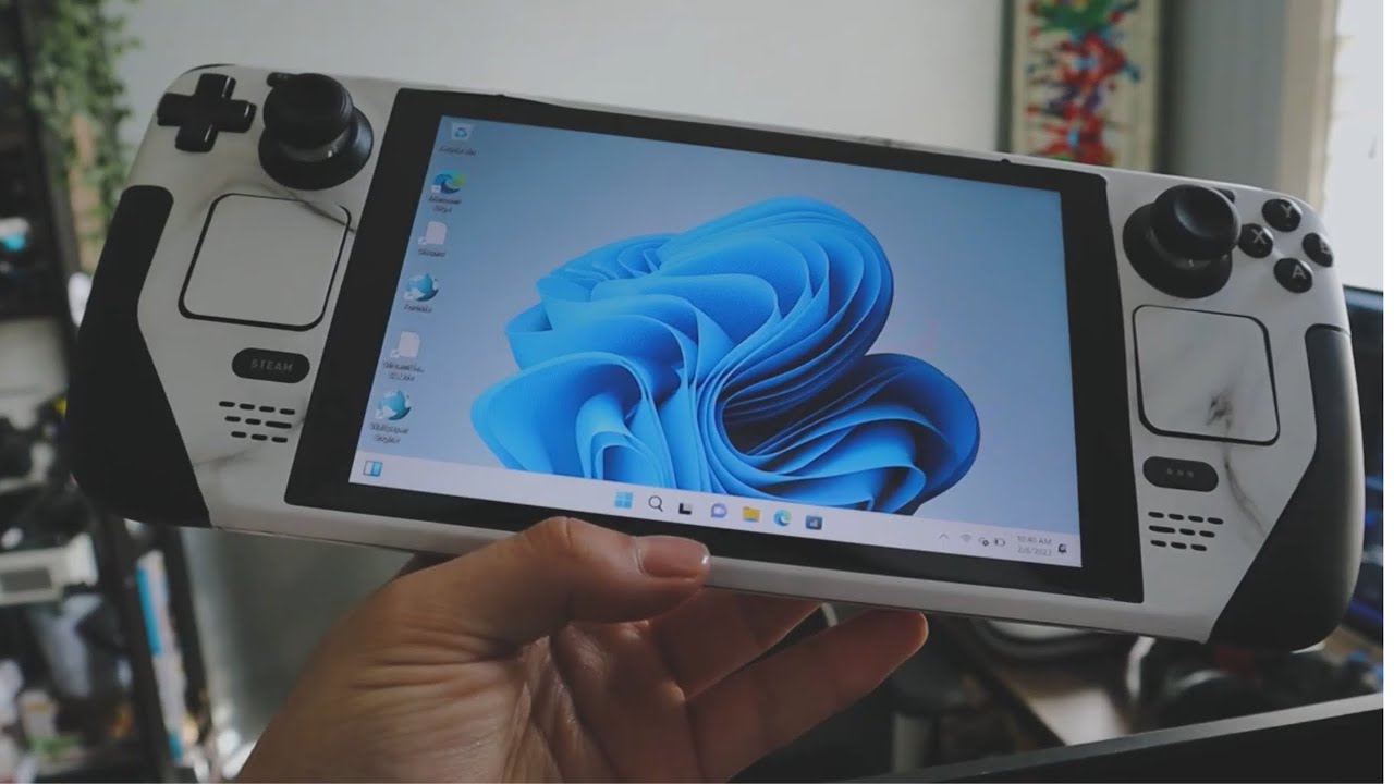 Steam & Windows11 on 64gb thanks to Tiny11 : r/SteamDeck