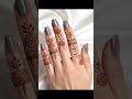 Beautiful Finger Mehndi Design Ideas 2026 ✨ Easy &amp; Stylish Henna for Girls