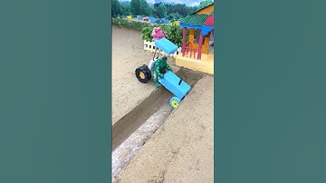 How to Make a Mini Bridge | Mini Bridge Build Project | tractor wala video | #shorts #youtubeshorts