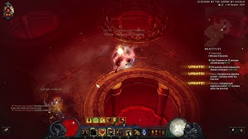 Diablo III: Crusader Set Dungeon - Armor of Akkhan, Solo in 1:32 (Patch 2.6.1)
