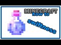 How to make a potion of swiftness  easy minecraft potions guide