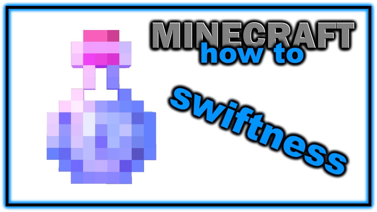 How to Make a Potion of Swiftness! | Easy Minecraft Potions Guide - YouTube