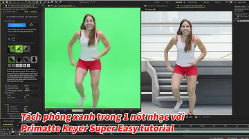 Hướng dẫn Primatte Keyer tách phông xanh và shadow cực dễ - Quick Easy tutorial After Effects