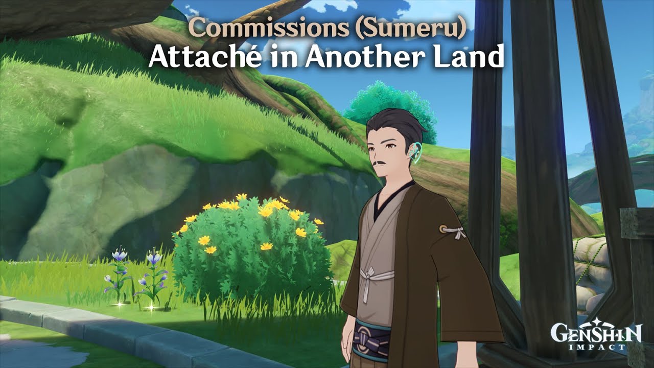 Genshin impact attach in another land commission sumeru hanbei