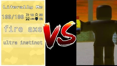 boss_10hourburstman VS Literally Me Kit - Roblox Item Asylum