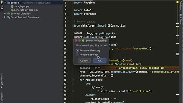 PyCharm Tips & Tricks #8: Rename Folders with Shift + F6