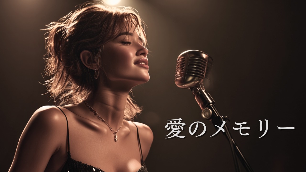 愛のメモリー – 松崎しげる｜夜に溶けるJAZZバラード｜女性ボーカル（日本語カバー）