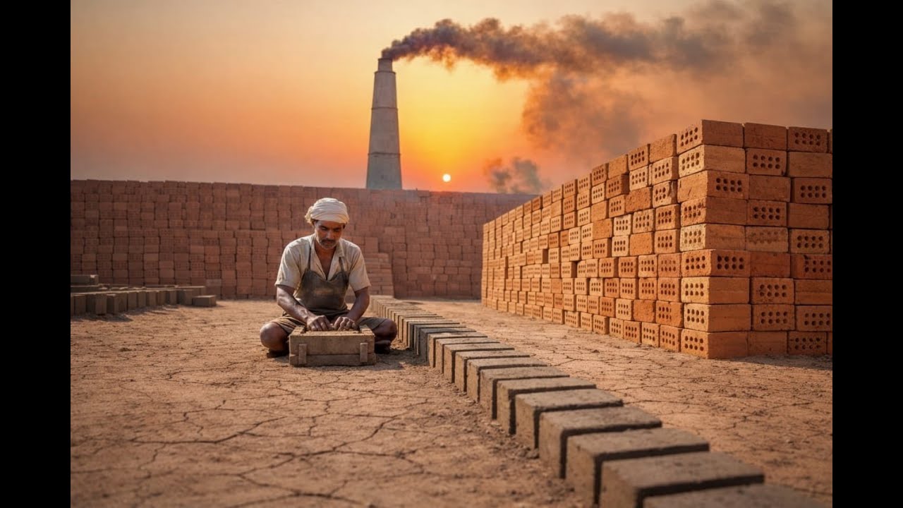 How Bricks Are Made in the USA 🇺🇸 | Brick Kiln Factory Process | Raw Material to Finished Bricks