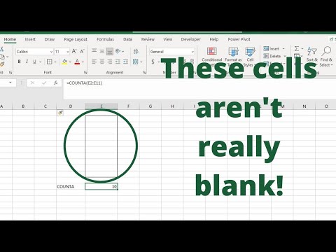 Blank Cells Acting Weird Here's How To Fix It!