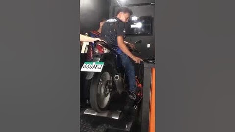 Datatec ECU installed in Suzuki Raider Fi - fine tuning mode