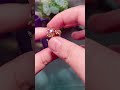 Vintage Pear Cut Alexandrite Engagement Ring Set in Rose Gold | June Birthstone Wedding Band