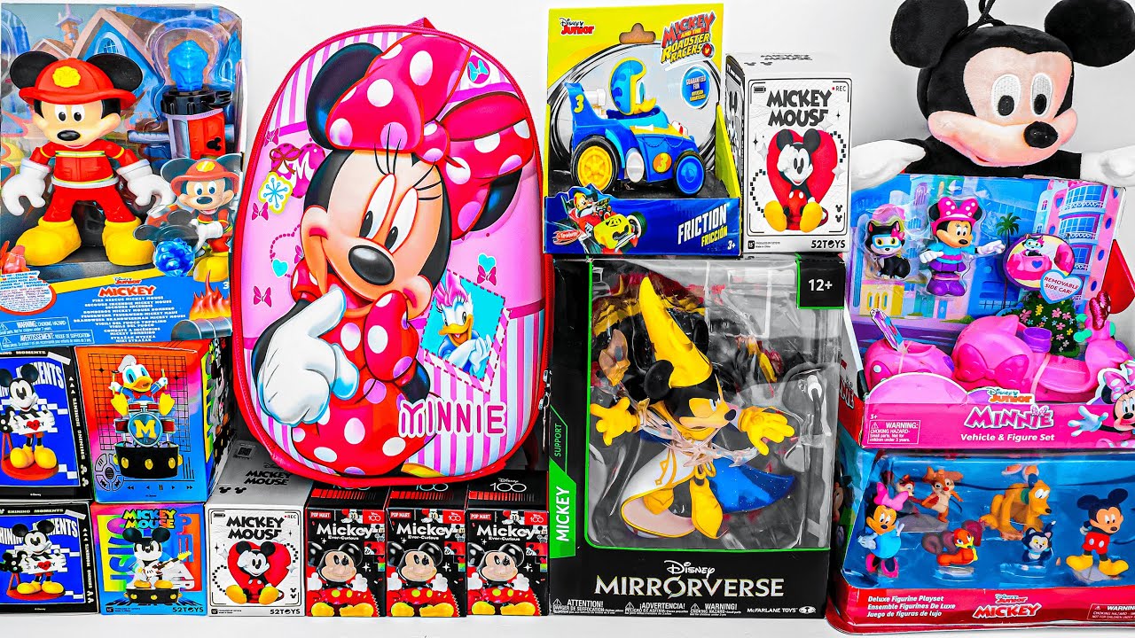 Mickey Mouse Collection Unboxing Review | Roller Coaster Jumbo Fun House