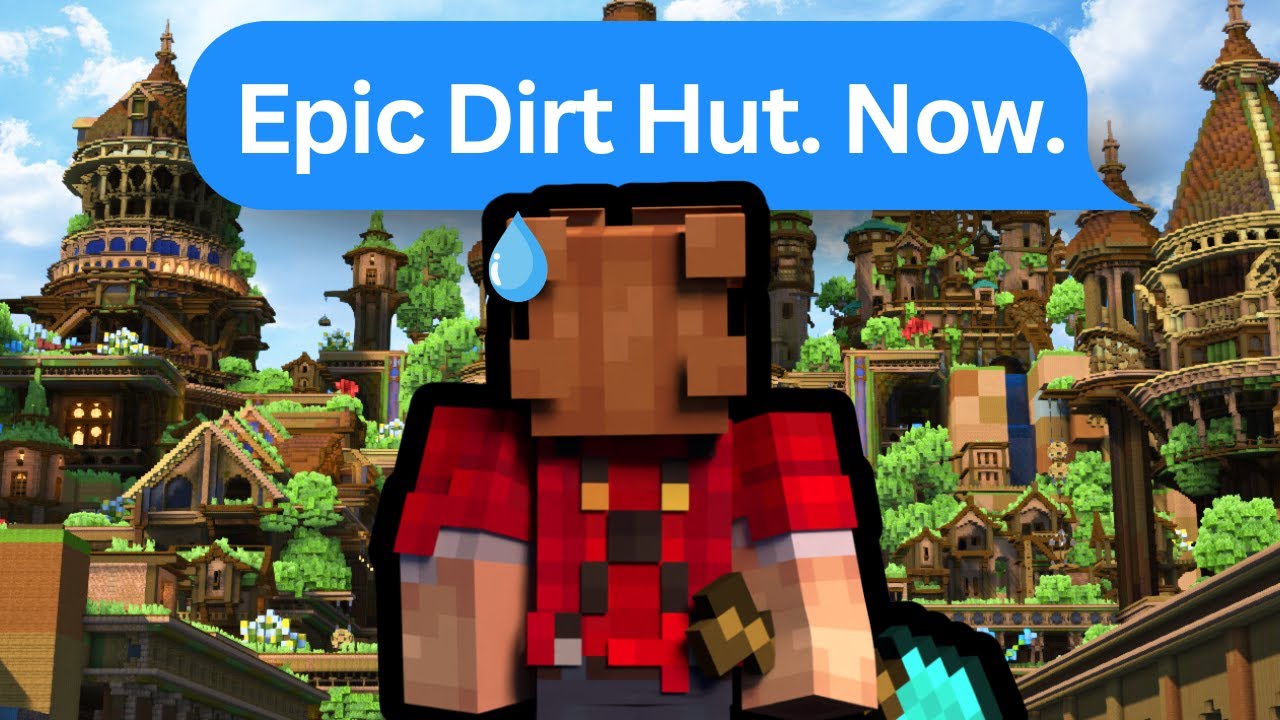 Minecraft Player Shows Off Impressive Dirt House