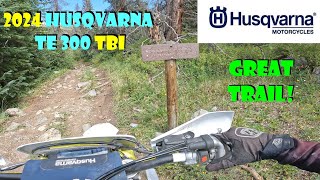 2024 Husqvarna TE300 TBI What a bike!!