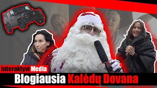 Blogiausia kalėdų dovana. Kalėdų Senelis kalbina merginas