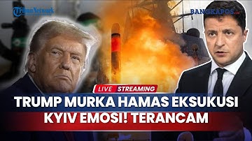 Trump Ancam Masuk Gaza & Bunuh Hamas, Zelensky Ngamuk Gegara Trump Plin-plan