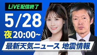 ウェザーニュースの配信のサムネイル画像