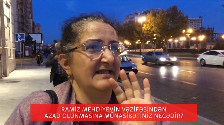 Ramiz Mehdiyev çoxdan getməliydi- Bakı sakinləri arasında sorğu