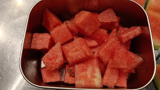 Slice watermelon 🍉 so sweet #live #fruit @sunrise love tv
