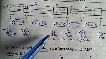 Data Handling in File Management System | ics 12th Class Computer Science Chapter 2