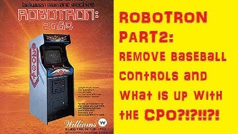 Robotron Part 2: control panel