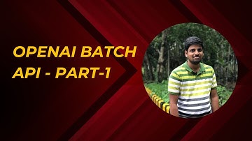 Open AI - Batch API - part-1