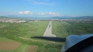 Nis Serbia airport Approach and Landing   6 May 2024