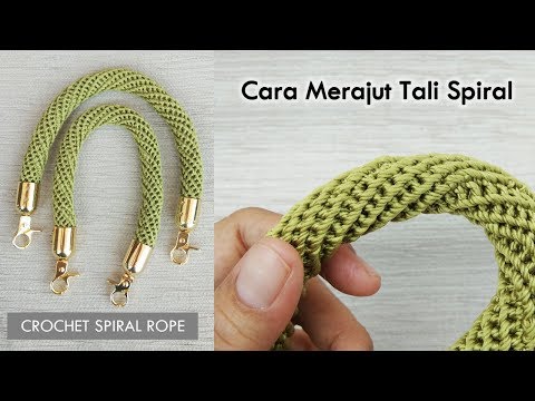 Video: Cara Merajut Spiral