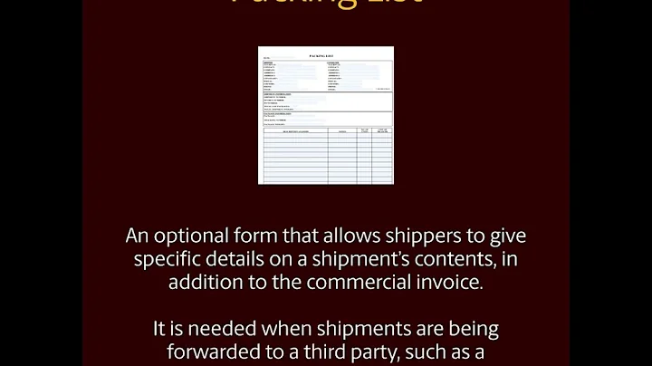 Export Documents for international shipping and common mistakes to avoid
