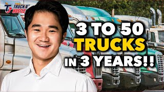 You Can Make $20M Hauling Medical Equipment? 50 Trucks ONLY 3 Years + Million Dollar Tech Company!