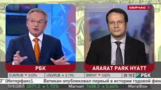 Дмитрий Парамонов ФБК Право в эфире программы 'Таманцев  Итоги' на РБК ТВ