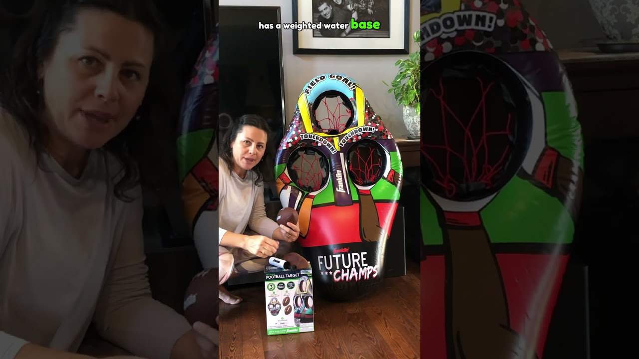 Franklin Inflatable Football Target Review | Fun for All Ages! 