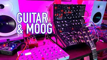 Playing Guitar with Moog Sound Studio Full Video (Vertical)