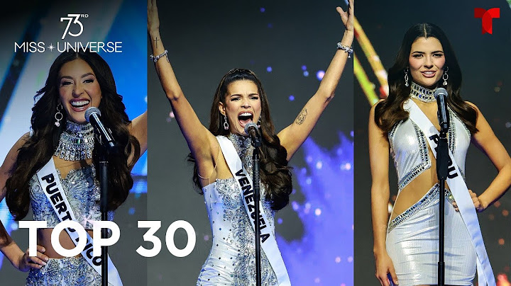 Miss Universo 2024 TOP 30: Miss Puerto Rico, Miss Cuba, Miss México, Miss Perú, Miss Argentina y más