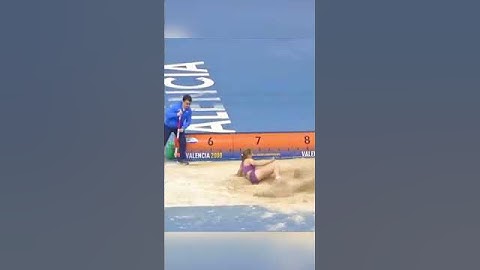 Thumbnail of Martinez's proof in the arena  #longjump #shortvideo #athletics