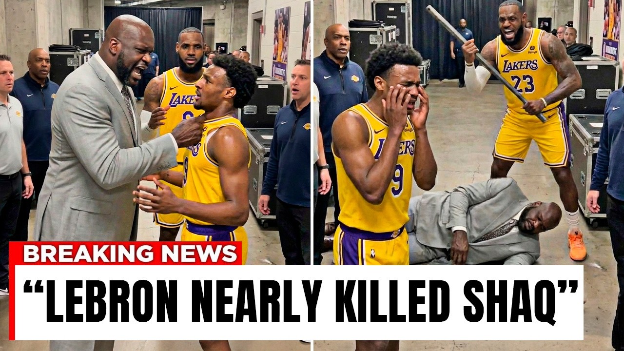 Shaq HUMILIATES Bronny James For Mocking NBA Legends - LeBron's Reaction Is SCARY