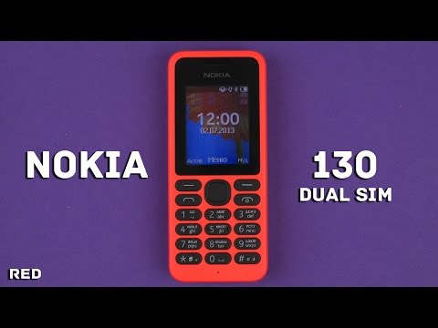Распаковка Nokia 130 Dual SIM Red