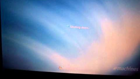 How to restore emachines laptop to factory default settings